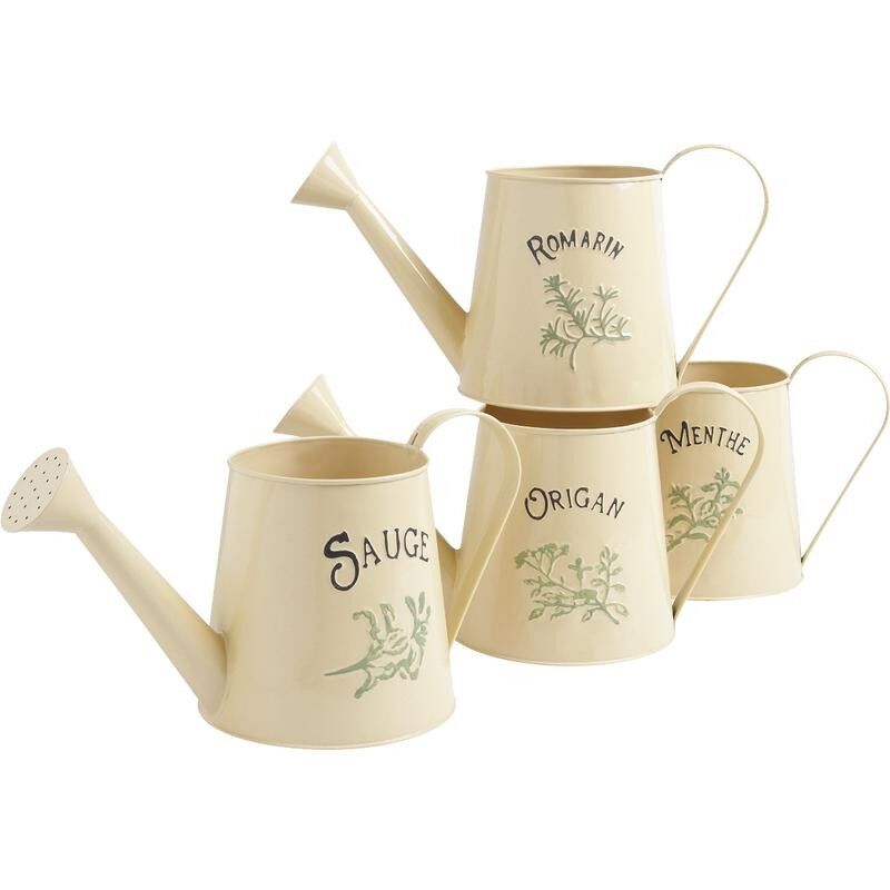 Annaffiatoio in zinco laccato aromatici-GAR1330