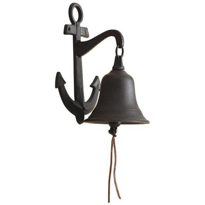 Cast iron anchor wall bell-GCL1110