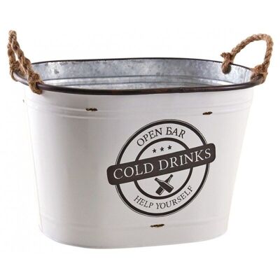 Lacquered metal basket - Cold drinks --GCO4170