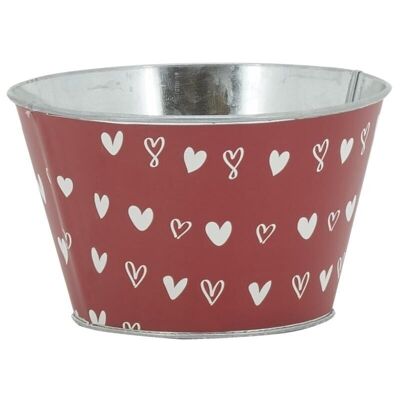 Metal basket - Hearts-GCO4631