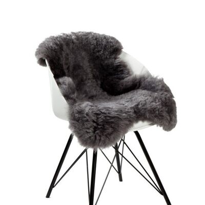 Sheepskin Icelandic short grey 90-110cm