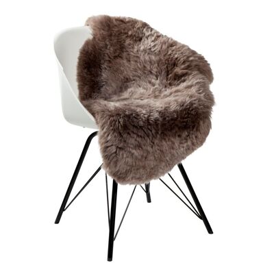 Sheepskin Icelandic short taupe 90-110cm