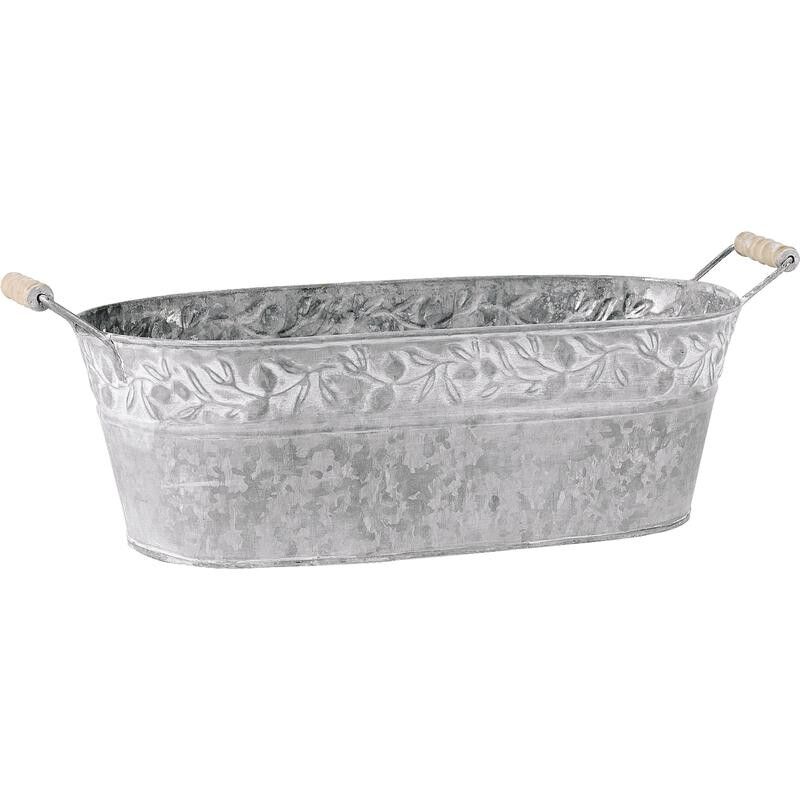 Fioriera in zinco-GJA1320