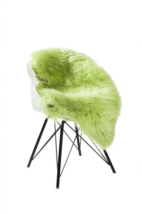 Sheepskin apple green 90-110cm