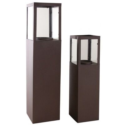 Metal floor lanterns-GLA123SV