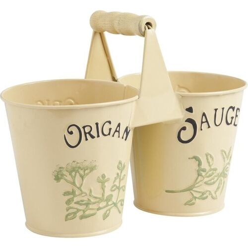 2 pots en zinc laqué aromates-GPA1180