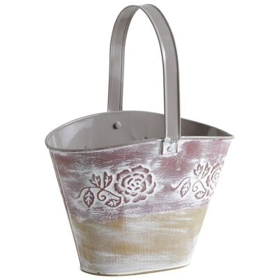 Lacquered zinc basket-GPA1310