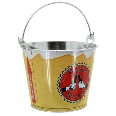 Brasserie-GSE1590 Galvanized Metal Beer Bucket