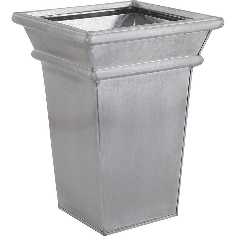 Vaso in zinco spazzolato-GVA1212