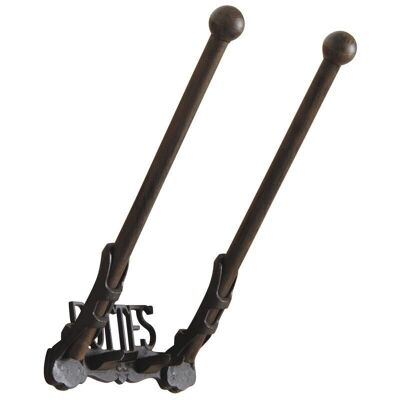 Cast iron wall mounted boot rack-JAC1470