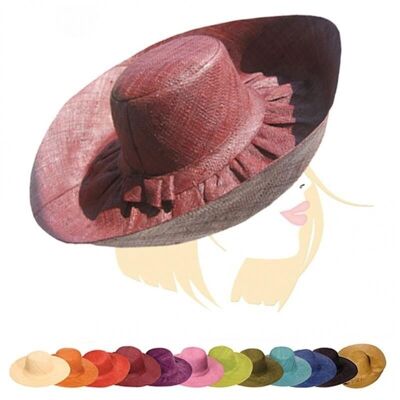 Rabane wide-brimmed hat-JCH1570