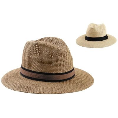 Havana men's hat in rope and fabric-JCH1620