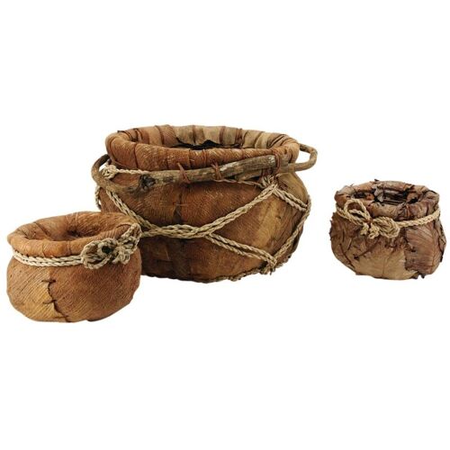 Cache-pot en coco-JCP127S
