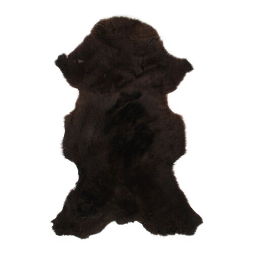 Sheepskin Icelandic natural brown 90-110cm