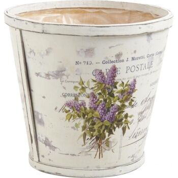 Cache-pot en bois-JCP3180P 2