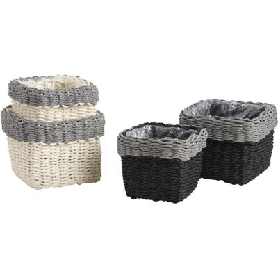 Cache-pot en corde-JCP345SP