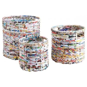 Cache-pot en papier recyclé-JCP356S 2