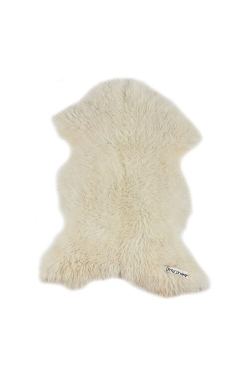Sheepskin natural white 90-100cm