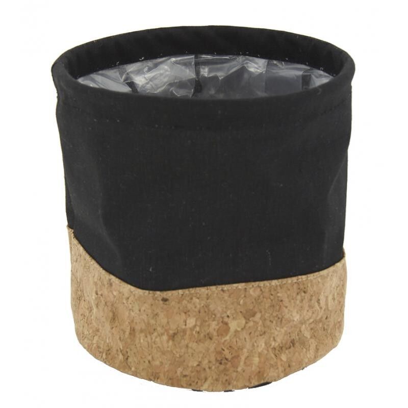 Cache-pot en coton et liège-JCP4232P
