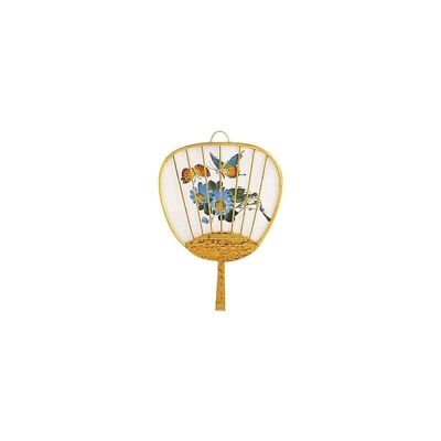 Bamboo and cotton fan-JFS1560