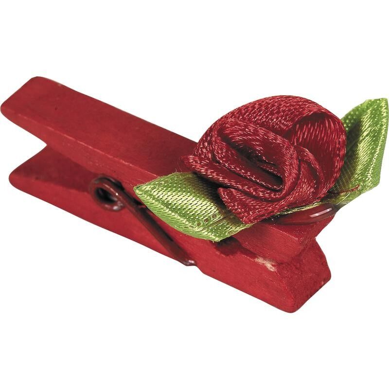 Caja de 24 clips + rosa-JFS190S