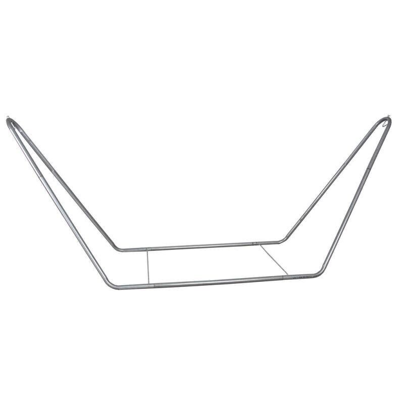 Supporto per amaca in metallo laccato bianco-JHA1270