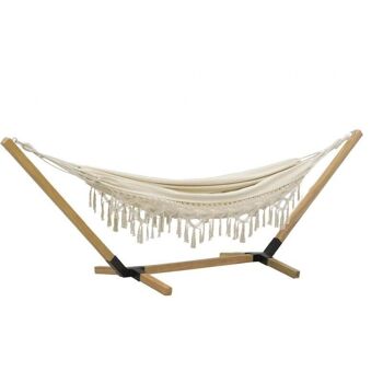 Support de hamac en bois-JHA1370 2