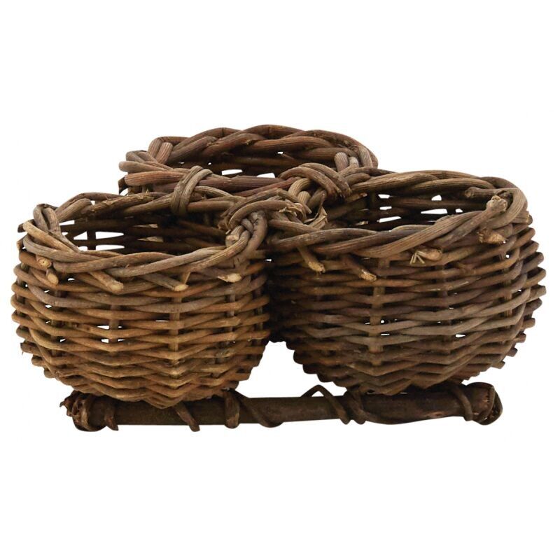 Planter 3 rattan pots-JJA1340