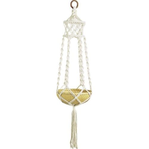 Suspension macramé en coton-JMA1030