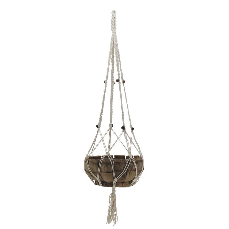 Macrame in juta bianca-JMA1210