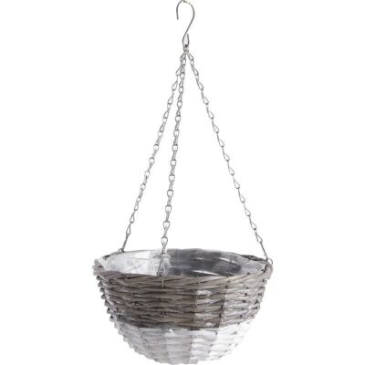 Wicker hanging baskets-JSU121SP