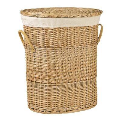 Wicker laundry baskets-KLI116SC