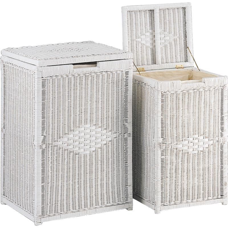 Rattan laundry baskets-KLI182SC