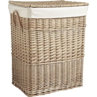 Wicker laundry basket light-KLI2252C