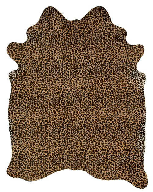 Cowhide - panther print