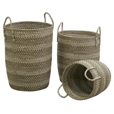 Seagrass Laundry Baskets-KLI315S