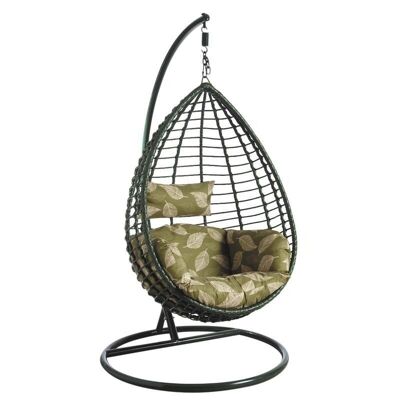 Adjustable green swing with cushion-MBA1210C