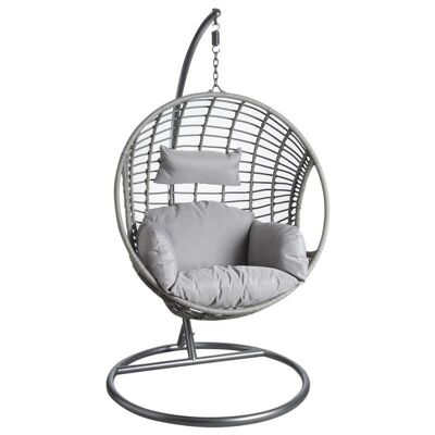 Polyresin and Steel Adjustable Swing Chair-MBA1230C