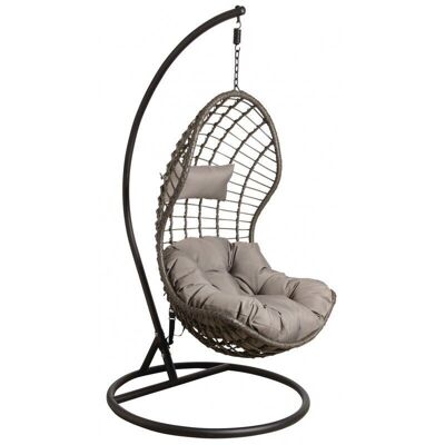 Polyresin and Steel Adjustable Swing Chair-MBA1240C