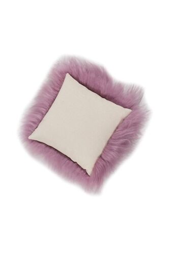 Coussin islandais rose foncé 8