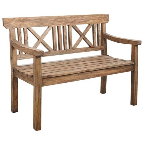 Banc de jardin en acajou-MBC1310