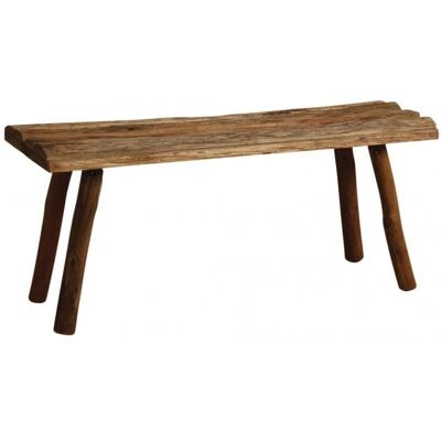 Stained oak bench-MBC1350