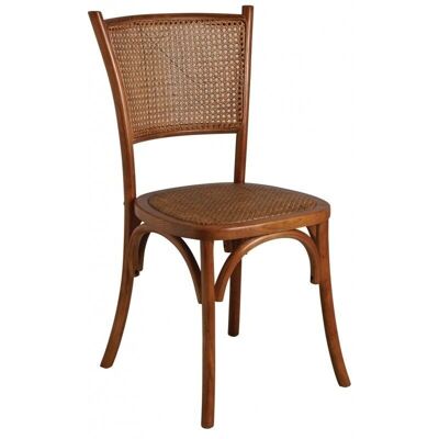 Chair in beech and rattan-MCH1600