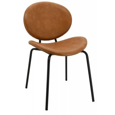 Design chair in polyurethane and metal-MCH1733