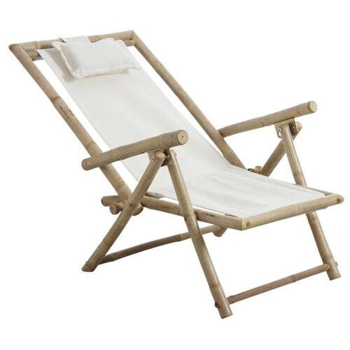 Chaise relax pliante en bambou-MCL1100