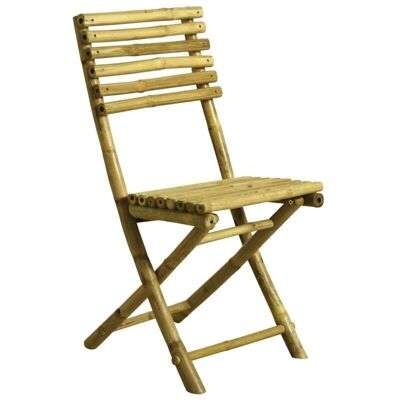 Klappbarer Liegestuhl aus Bambus-MCT1230