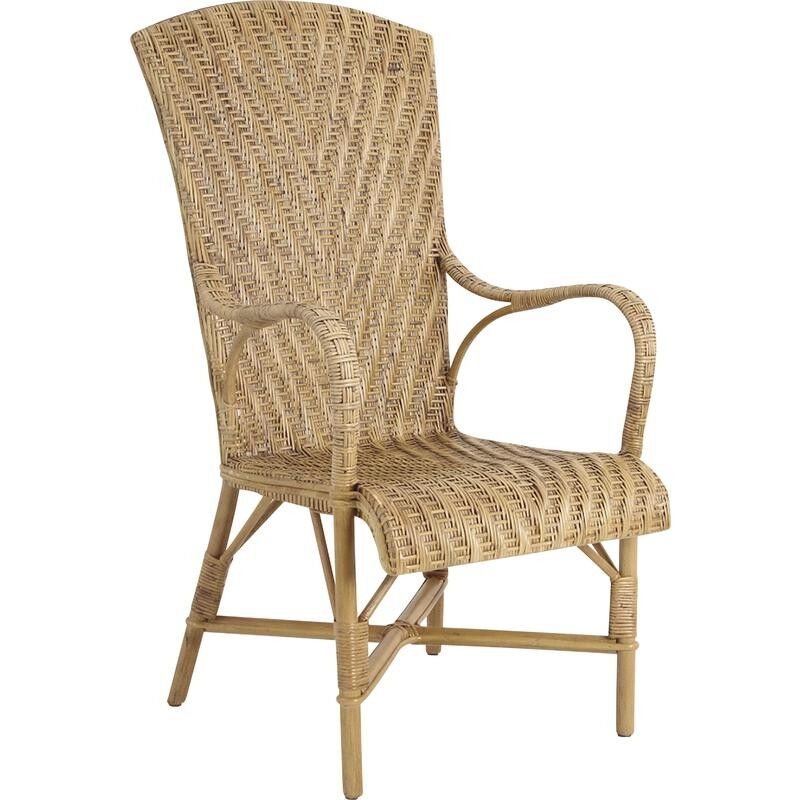 Poltrona a doghe in rattan-MFA2140