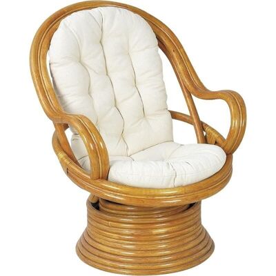 Rattan swivel chair-MFP1040C