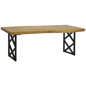 Table en bois de suar patiné-MTA1660 1