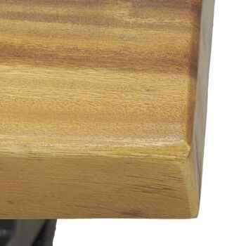 Table en bois de suar patiné-MTA1660 3